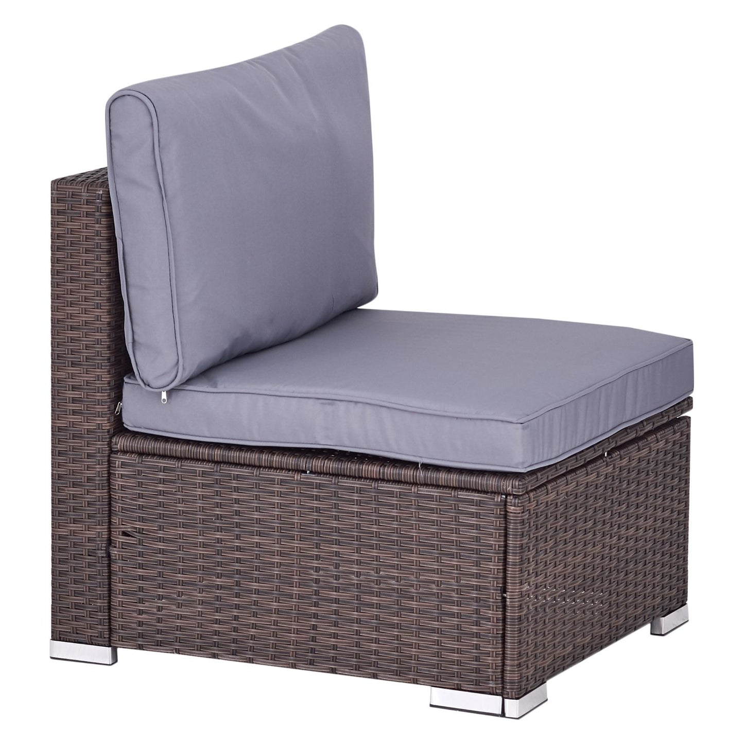 ANGEBOT: Polyrattan Gartensitzgruppe, 5-7 Personen, Serie PONZA