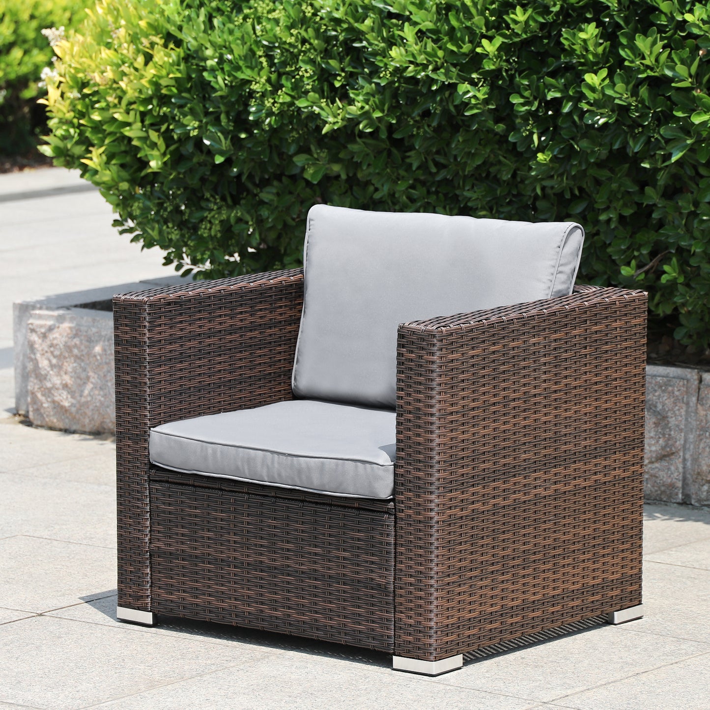 Polyrattan Lounge Sitzgruppe für 7-8 Personen