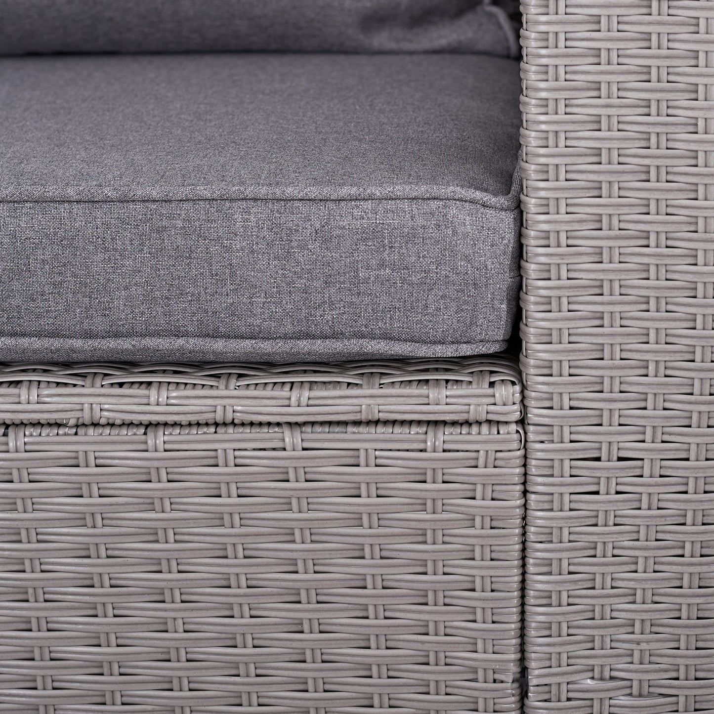 Polyrattan Garten-lounge komplett-Set Maui