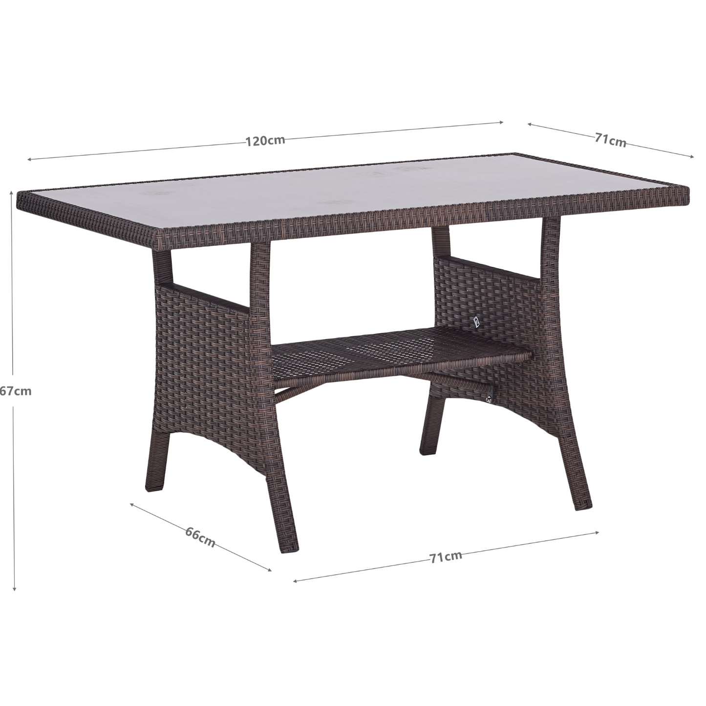 ANGEBOT: Polyrattan Gartensitzgruppe 4-6 Personen, Serie LIPARI