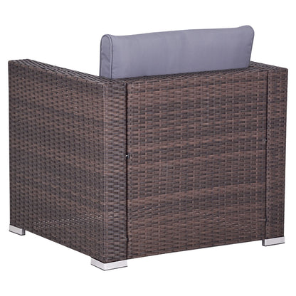 TOP ANGEBOT: Einzelsitz mit Armlehnen aus Polyrattan