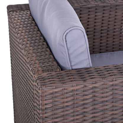 TOP ANGEBOT: Einzelsitz mit Armlehnen aus Polyrattan