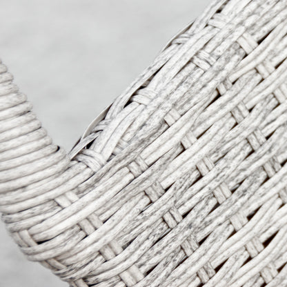 Polyrattan Sonneninsel Ø 180 cm mit Sonnendach & Abdeckplane