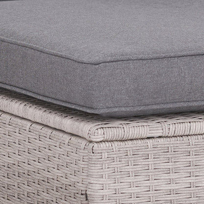 Polyrattan Garten-lounge komplett-Set Sylt