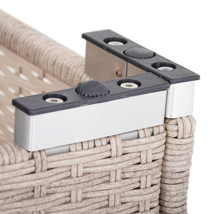 Polyrattan Garten-lounge komplett-Set Sylt